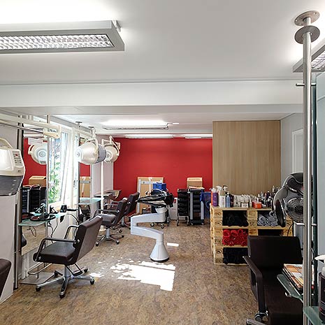 PLAMECO-Decken Friseursalon